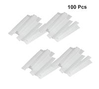 SMASOLO 100 pezzi Copertine Protettive in per Pennelli Sacchetti in Plastica PE Protezione Traspirante e Riconoscibile per Pennelli e Ombretto Accessori Makeup da Te