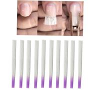 SMASOLO 100pezzi Fiberglass Nail Tips Per Estensione Unghie Fibra Per Manicure Unità Per Unghie Lunghe e Scolpite Facile Applicazione e Adesione Per Uso Domestico e Professionale