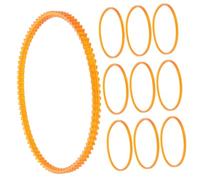 SMASOLO 10Pezzi Cinghie Ricambio per Macchine da Cucire per Cintura Doppio Dente Compatibile con Diverse Macchine da Cucire Design Compatto e Portatile