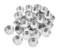 SMASOLO 150 Pezzi Contenitori in Alluminio per Candele Tealight Resistenti al Calore e Leggeri per Candele da Te Aromaterapia Cioccolatini e Decorazioni per Speciali