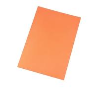 SMASOLO 1pezzi Lettering Pad Gomma Speciale per Incisione Spessore per Uso Domestico e Negozi Assorbimento Inchiostro Uniforme Bassa Odore e Fumi Colore Arancione Jacinth