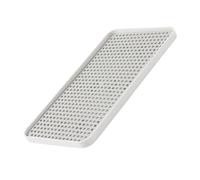 SMASOLO 1pezzi Scolapiatti Vassoio Antigoccia Creativo Vassoio Per Scolapiatti Scavato Da Cucina Piatto Da Tavola in Due Piani Per Ciotole e Tazze Tè