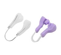 SMASOLO 2 Pezzi Clip per Naso Correttore Notturno per Del Naso Dispositivo Comfort per Migliorare e Russare
