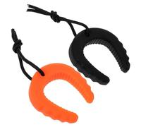 SMASOLO 2 Pezzi Fermaporta Antipizzicamento e Antischiacciamento per Emergenze Accessori per Vigili del Fuoco e Forze Ordine Cuneo Porta Sicurezza in Plastica Resistente Facile da Usare