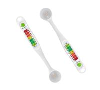 SMASOLO 2 Pezzi Misuratore Salinità per Alimenti Portatile Tester Manuale per Brine Verdure Sottaceto e Fermentati con Display Istantaneo per Cucina