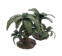 SMASOLO 2 Pezzi Modello Albero Finto da Paesaggio Miniatura per Decorazione Uffici e Domestici Design Realistico e Resistente per Spazi Ristretti