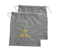 SMASOLO 2 pezzi Porta Asciugacapelli con Coulisse Sacchetti Organizer in Tessuto Leggero Protezione Versatile per Phon e Cosmetici Design Ricamato Elegante per Viaggi e Uso Quotidiano