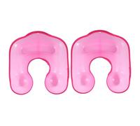 SMASOLO 2 pezzi Vaschetta per Permanente Capelli Vassoio in PVC per Lavaggio e Colorazione Capelli Supporto Collo Professionale per Parrucchieri e Uso Domestico