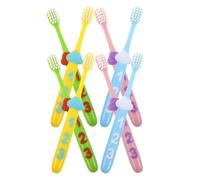 SMASOLO 2 Set Di Spazzolini Da Denti Giornalieri Con Numero Di Setole Divertenti Per Età Spazzola In Plastica Salute Anni Promuove - Sano Del Pulizia Manico