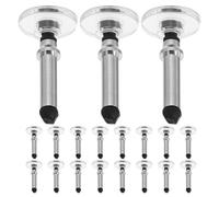 SMASOLO 20 Pezzi 20 Punte a Disco per Penna Stilo Ventosa Trasparente in Silicone, Rotazione 360° per Touchscreen, Punte di Ricambio per Tablet e Smartphone, Uso Quotidiano e Disegno