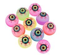 SMASOLO 20 Pezzi Palline Rimbalzanti con Occhio Elastico da Colorate e Creative per Giochi Salto e Divertimento per Ragazzi e Ragazze Colore Casuale