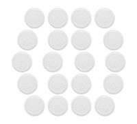 SMASOLO 20 Pezzi Piastre Porta Colla per Ciglia a Forma di Fiore, Mini Formato Portatile in Plastica Bianca, Strumento per Innesto e Applicazione Estensione Ciglia Professionale per