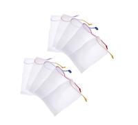 SMASOLO 20 pezzi Sacchetti Rete per Sapone con Coulisse Rete Schiumogena per Pulizia Viso e Corpo Alta Assorbenza e Facile da Usare Colore Casuale Colore Casuale