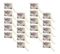 SMASOLO 20 Pezzi Scatoline Bomboniere Trasparenti per Regali Scatole con Design Custodie Creative per Caramelle e Eleganti e Resistenti per Feste e Bomboniere