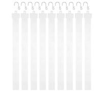 SMASOLO 20 pezzi Strisce Appendiabiti in Plastica Ganci S Resistenti Display per Supermercati Facile Installazione e Combinazione Modulare