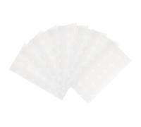 SMASOLO 200 Pezzi 200 Pezzi Nastro Biadesivo Rotondo 5 Cm per Dashcam Auto, Adesivo ad Alta Resistenza e Resistente al Calore, Punti Adesivi Bifacciali Invisibili per Montaggio Cruscotto