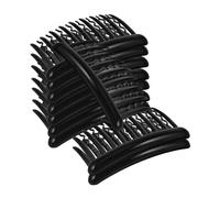 SMASOLO 24 Pezzi Pettini Laterali in Plastica Nera con 17 Denti Resistenti per Velo da Sposa Fermaglio Elegante per Capelli Lisci da Donna e Ragazza Accessori per Matrimonio Portatili e