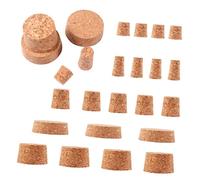 SMASOLO 25 pezzi Tappi per Bottiglie Vino Set per Vino e Condimenti Design Tapered Materiale per Feste e Speciali