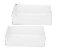 SMASOLO 2pezzi Copertura Trasparentper Mouse in Acrilico Protezione Da Acqua e Schizzi Custodia Protettiva Per Mouse Wireless Per Laptop Facile Da Pulire