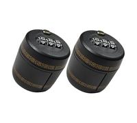 SMASOLO 2pezzi Lucchetto Combinazione Cifre Tappo Superiore Per Bottiglie Di Vino Liquori Birra e Sigillato Per Conservare La Freschezza