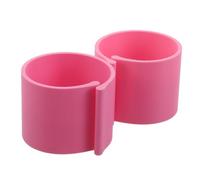 SMASOLO 2pezzi Porta-Rotolo di Tela in Inox Supporto Portatile per Tela Poster e Progetti Artistici Facile da Installare e Trasportare