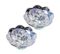 SMASOLO 2pezzi Tazza Ottagonale Per Nail Art in Vetro Trasparente Ciotola Per Unghie Acriliche e Monomeri Liquidi Per Manicure e Design Unghie Accessori Professionali Durevoli