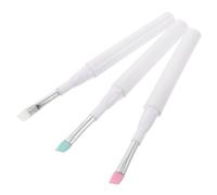 SMASOLO 3pezzi Pennello Per Ombretto in Silicone Angolato Cappuccio Protettivo Per Degli Occhi Separazione Ciglia Strumento Durevole e Riutilizzabile