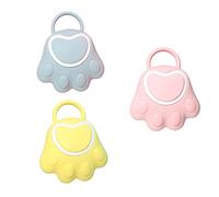 SMASOLO 3pezzi Spazzole Per Bagno Silicone Per Ragazzo Ragazza Di Spazzole Multifunzionali Per Massaggio e Pulizia Colori e Sicure e Facili Da Usare Per La Pulizia Quotidiana