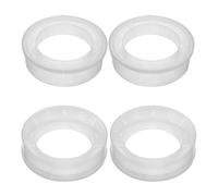 SMASOLO 4 Pezzi Anelli di Ricarica in Plastica per Secchi per Pannolini con Chiusura a Scatto, Accessori di Ricambio per Contenitori Smaltimento Pannolini, Protezione Anti Odori