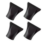 SMASOLO 4Pezzi Ugello Soffio Piatto per Asciugacapelli in Plastica 7,5X4,6X4,6Cm Resistente ad Alta Temperatura per Applicazioni Professionali e Domestiche in Saloni di Parrucchieri