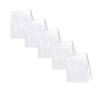 SMASOLO 5 pezzi Custodie CD Trasparenti Standard in Plastica Organizer Protettivo Custodia per Dischi Video