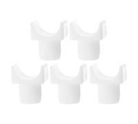 SMASOLO 5 Pezzi Guide di Supporto per Sedia a Rotelle Parti di Rotaia e Guida del Sedile Accessori Resistenti All’Usura per Montaggio Facile e Sostituzione Rapida