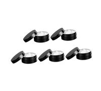 SMASOLO 5 pezzi Porta Nere Piccole per Viaggio Contenitori Riutilizzabili Resistenti e Leggeri per Cosmetici e Pomate