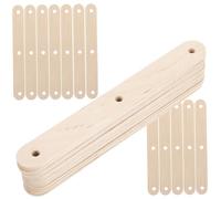 SMASOLO 50 pezzi Bastoncini di Legno per Ghiaccioli con Bastoncini Artigianali Lisci e Sicuri per Fai da Te Gelati per Creatività Manuale