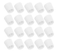 SMASOLO 50 pezzi Cappucci in Plastica Resistenti e Antileak per Tubetti Morbidi Copri Bottiglie Viaggio Multifunzionali per Pasta per i Denti e Pomate Tappi Sigillanti per Uso Quotidiano