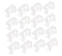 SMASOLO 500 pezzi Porta Viaggio Staffe Fisse in Plastica per Fascette Elettrici Supporto e Isolante in Scuola Fissaggio Stabile e Rapido