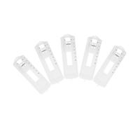 SMASOLO 5pezzi Piedini Pressori per Macchine da Cucire Accessori per Cucitura e Realizzazione di Bottone Passi Compatibili con Macchine da Cucire Domestiche per Quilting e Cuciture Precise