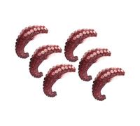 SMASOLO 6 Pezzi Artigli di Polpo Artificiali Realistici, Decorazioni Marine Finte per Casa e Feste a Tema, Modello Esposizione Subacquea Leggero e Versatile per Oggetti di Scena