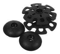 SMASOLO Accessori per Bastoncini da Trekking 4 Pezzi Copripunte Antiscivolo in Gomma per Protezione e Stabilità, Compatibili Bastoni da Passeggio, Adatti per Escursionismo su Sentieri