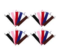 SMASOLO Astuccio Portapenne Singolo in Velluto Spesso con Coulisse, Set da 20 Pezzi Multifunzione per Penne, Cosmetici e Piccoli Oggetti, Custodia Pratica per Scrittori e Artisti