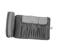 SMASOLO Borsa Porta Pennelli Design Semplice e Pratica Da Usare Custodia Per Cosmetici e Articoli Da Toeletta Ampia Patta Che Si Ripiega Scatola Per Cosmetici Di Tessuto Spesso Per