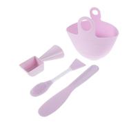 SMASOLO Ciotole Per Maschera Viso in Silicone Piccole Pennelli Per Mescolare Maschere Bacchette Per Miscelare Strumenti Per Cera e Coppettazione Ciotole Per Mescolare in Silicone e Cucchia