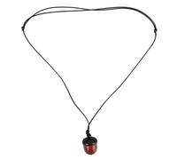 SMASOLO Collana Portapillole Portatile a Forma di Ghianda Organizer Medicinali Corda Scatola Sigillabile per Compresse Custodia Compatta da Viaggio Porta Medicinali Anti-Umidità