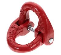 SMASOLO Collegamento Acciaio 1,2t Connettore Gancio Traino per Catena Sicurezza Accessorio per Sollevamento e Fissaggio Carichi in Cantieri