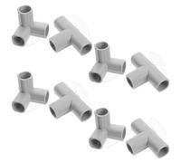 SMASOLO Connettori per Tubi a T 8 Pezzi per Box Ragazzo Ragazza in Plastica Resistente Accessori per Recinzioni Interne e Montaggio di Spazi Gioco Sicuri