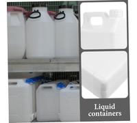 SMASOLO Contenitore di Stoccaggio con Ermetico Bottiglia Riutilizzabile per Liquidi Tanica per Acqua e Olio Resistente e Tenuta Stagna per Campeggio e Laboratorio