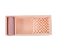 SMASOLO Contenitore Polvere Amido Mais con Pennello per Modellismo Argilla Polimerica Kit Strumenti Ceramica Accessori Artigianali Resistente e Ricaricabile per Progetti Creativi