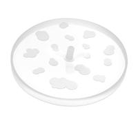 SMASOLO Coperchio in Silicone per Ciotola Popcorn Microonde Collassabile e Robusto Accessorio Separato per Contenitore Popcorn Facile da Trasportare e Pulire