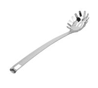 SMASOLO Cucchiaio Spaghetti in Acciaio Inossidabile con Manico Ergonomico Mestolo Pasta per Noodles Cucchiaio per Servire Spaghetti Utensile Cucina Facile da Usare e Ristorante