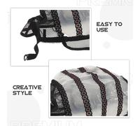 SMASOLO Cuffia a Rete Elastica per Parrucche da Donna Set 3 Pezzi in Nero Beige e Marrone Rete Traspirante e Riutilizzabile per Cosplay e Uso Quotidiano Copertura Invisibile e Comfort